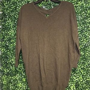 Olive green sweater